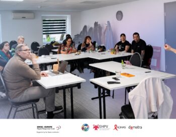 Professional training session for RefAid BaltHUB peer consultants