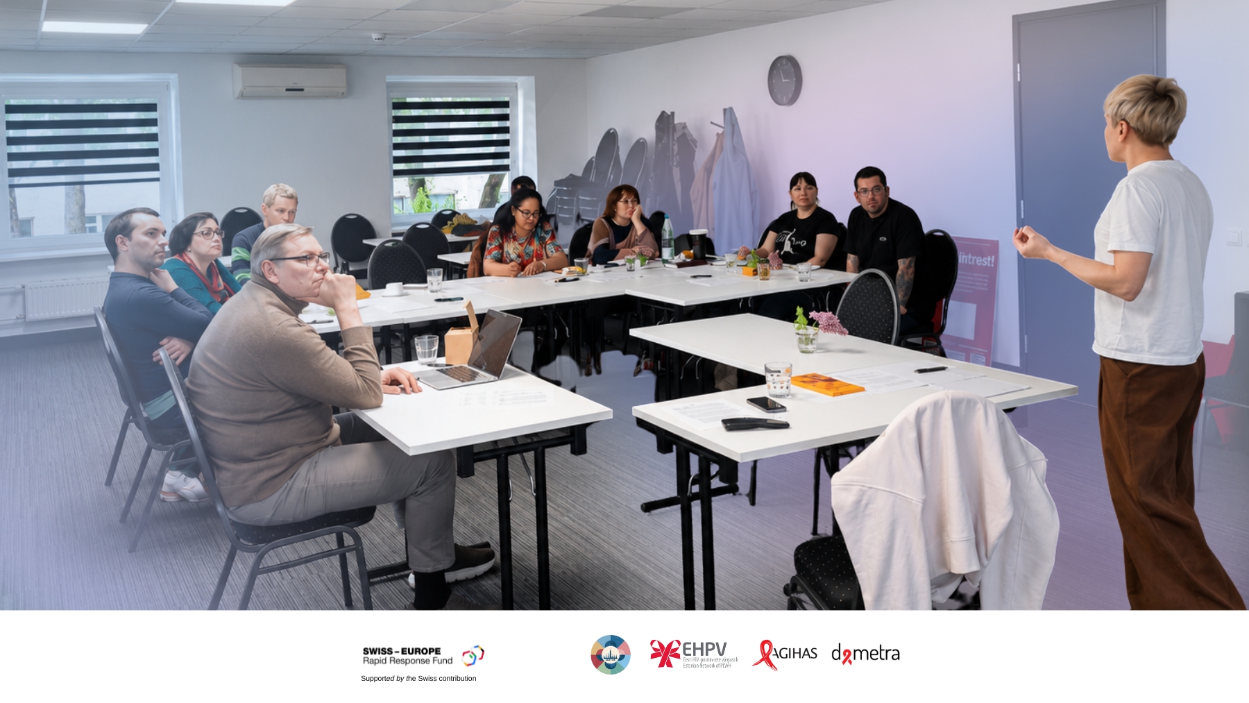 Professional training session for RefAid BaltHUB peer consultants